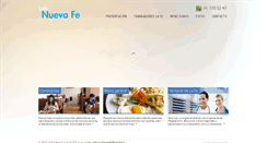 Desktop Screenshot of cafenuevafe.com