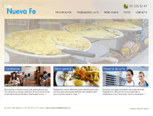 Tablet Screenshot of cafenuevafe.com